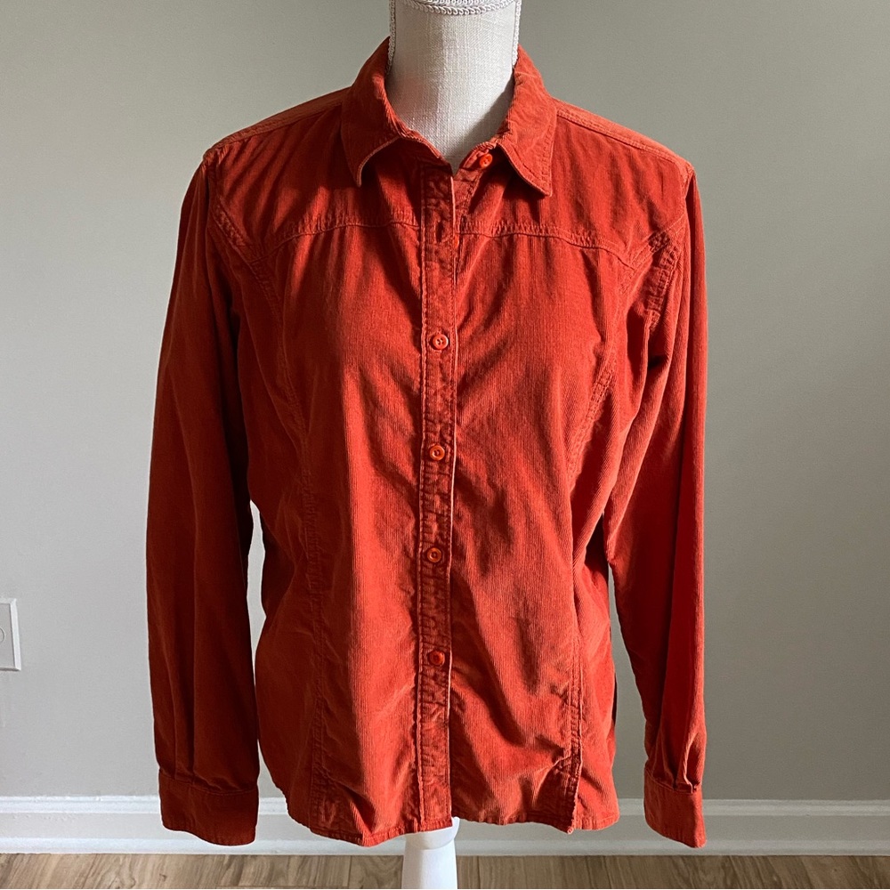 Woolrich Corduroy Button down Shirt - Picture 1 of 8